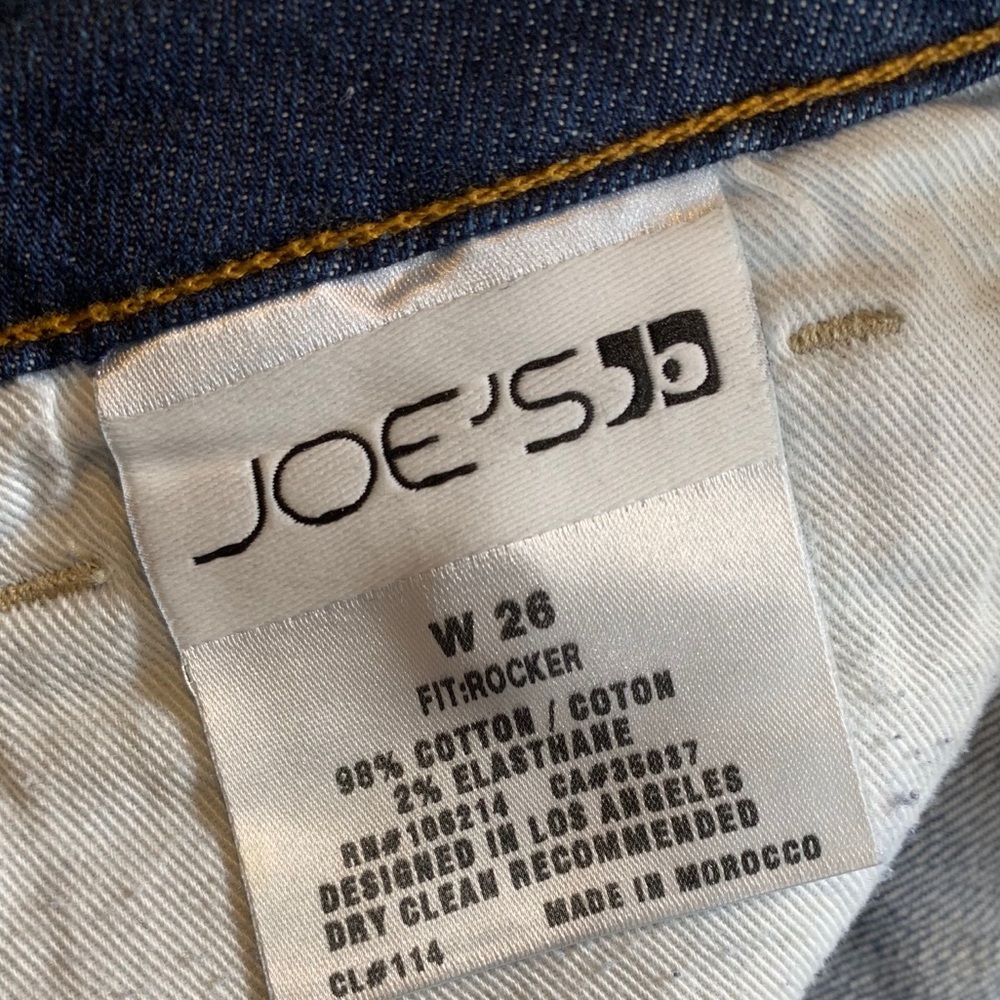 Joe’s | Denim Jeans 26 Flared Leg Cut Dark - Picture 11 of 12